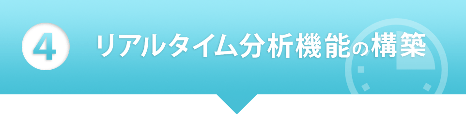 【4】リアルタイム分析機能の構築