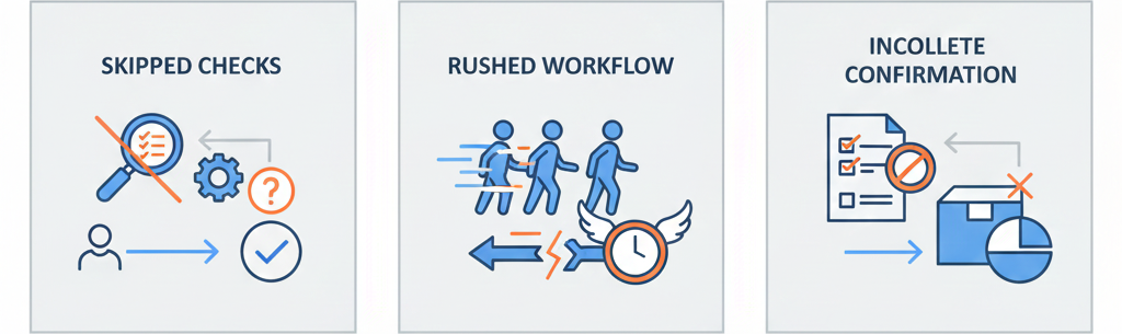 RFID棚卸の現場で起きやすいつまずきの例