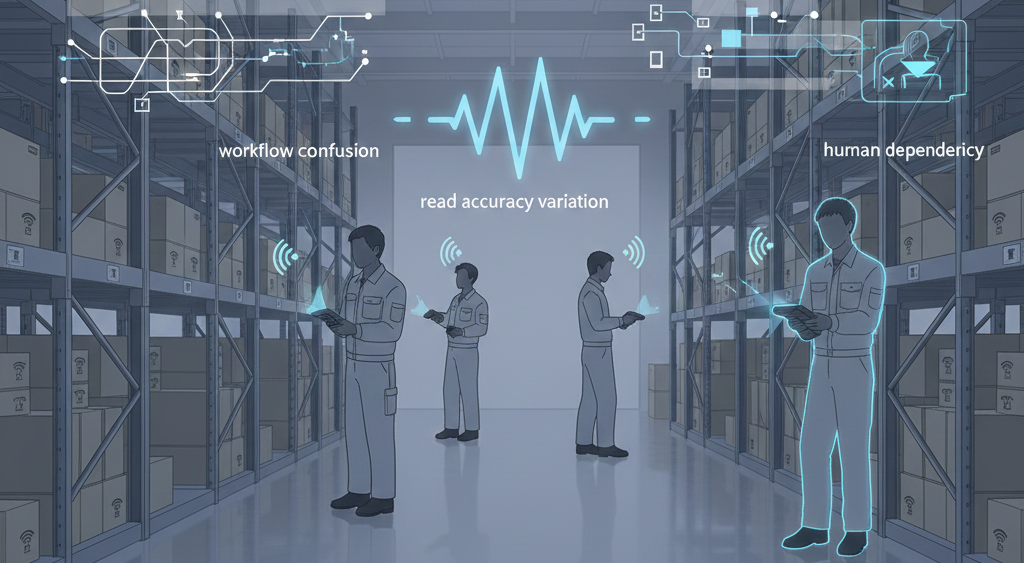 RFID本番運用後に発生しやすい課題の全体像